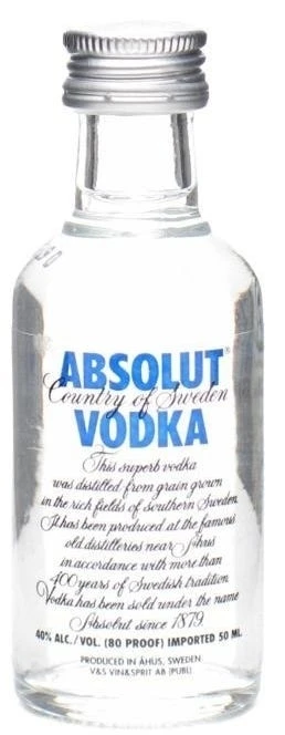 Absolut Vodka Miniatures 1 Absolut Vodka Miniatures