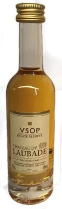 Château De Laubade Bas Armagnac VSOP Miniature