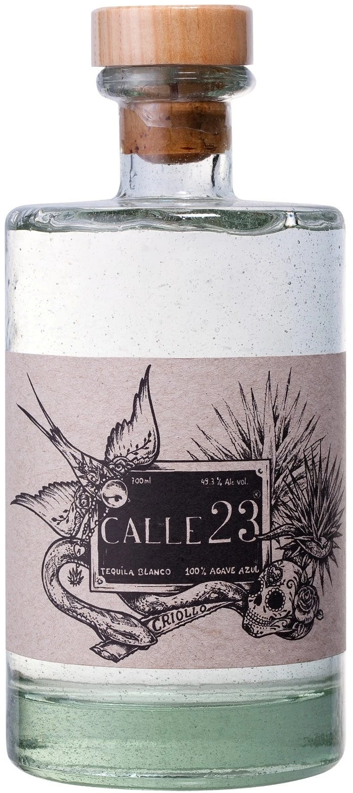 Calle 23 Criollo Blanco Tequila 100% Agave 1 Calle 23 Criollo Blanco Tequila 100% Agave