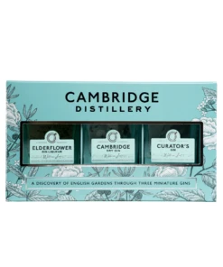Cambridge Distillery Mini Pack: Dry, Curators, Elderflower Gin Liqueur
