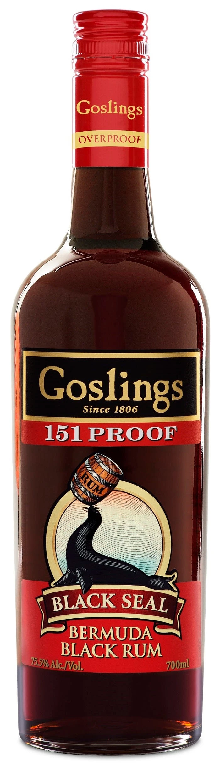 Gosling's 151 Black Seal Rum 1 Gosling's 151 Black Seal Rum