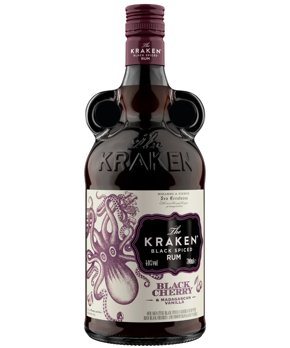 The Kraken Black Spiced Rum Black Cherry & Madagascan Vanilla 1 The Kraken Black Spiced Rum Black Cherry & Madagascan Vanilla