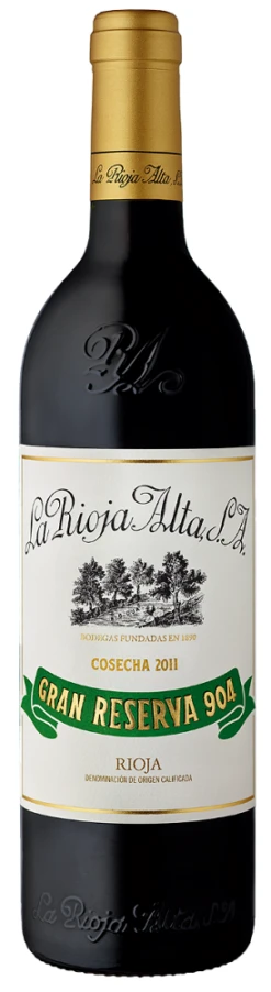La Rioja Alta 904 Gran Reserva 2011