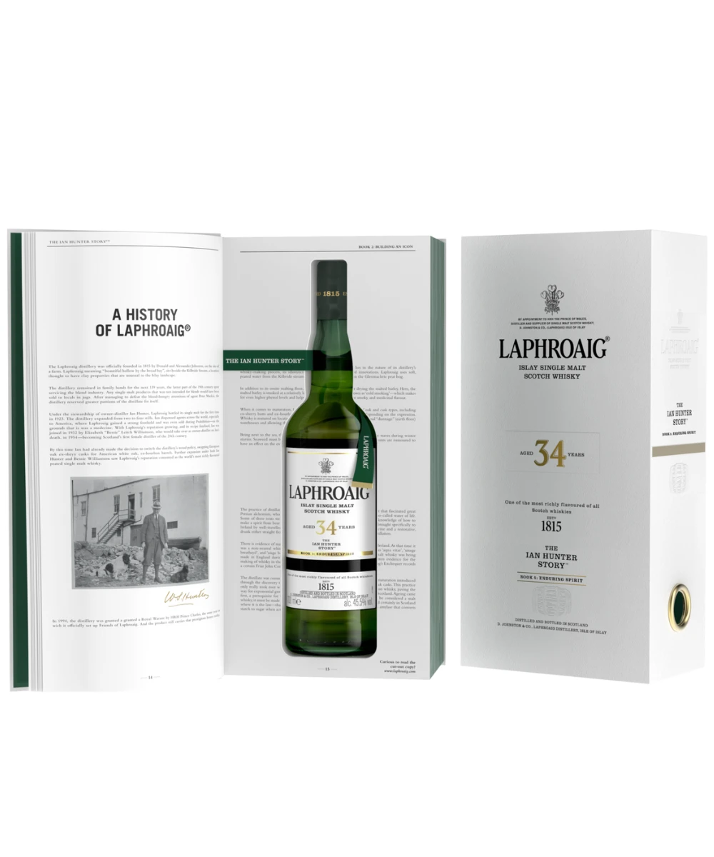 Laphroaig 34yr Ian Hunter Book 5 2 Laphroaig 34yr Ian Hunter Book 5 - Image 2