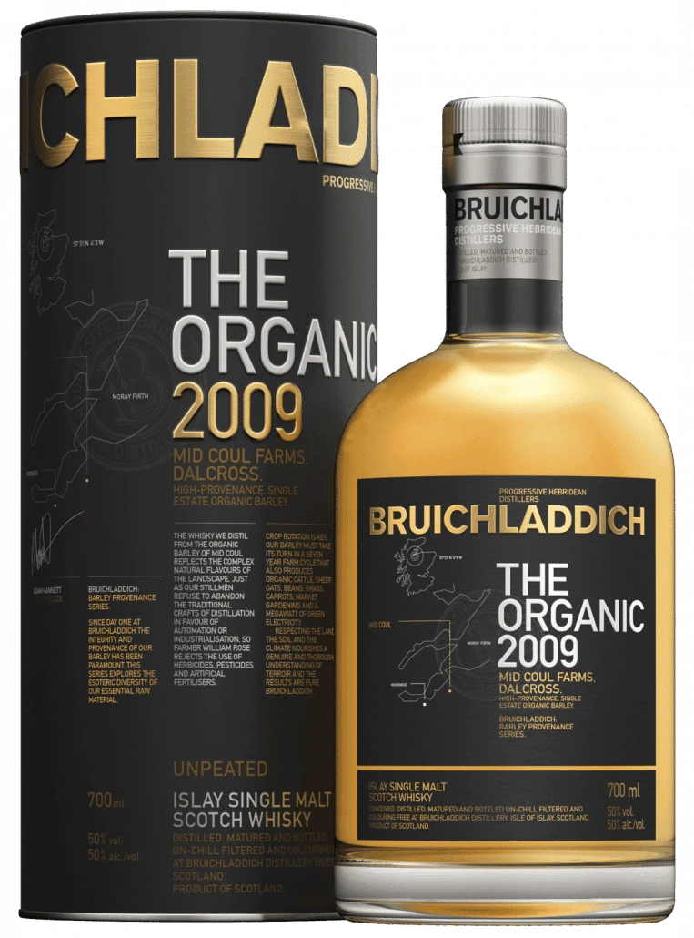 Bruichladdich The Organic 2009 8yr 1 Bruichladdich The Organic 2009 8yr
