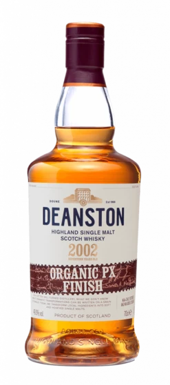 Deanston 2002 17yr Organic PX Cask Finish