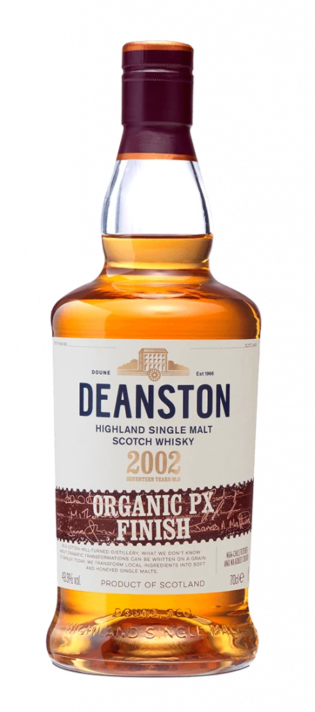 Deanston 2002 17yr Organic PX Cask Finish 1 Deanston 2002 17yr Organic PX Cask Finish