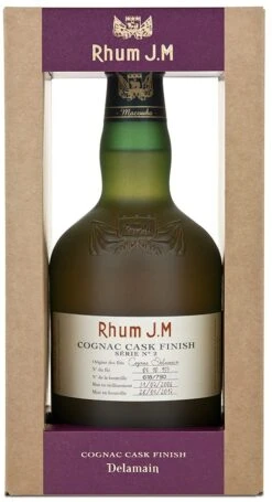 Rhum J.M Cognac Cask Finish Delamain Rhum Agricole