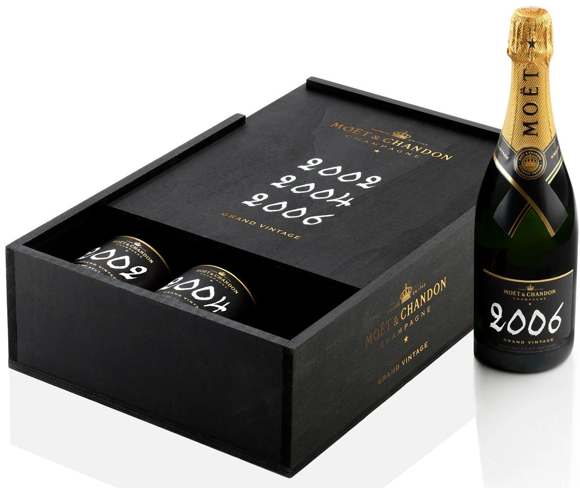 Moët & Chandon Grand Vintage Collection 2002, 2004, 2006 3 Moët & Chandon Grand Vintage Collection 2002, 2004, 2006 - Image 3