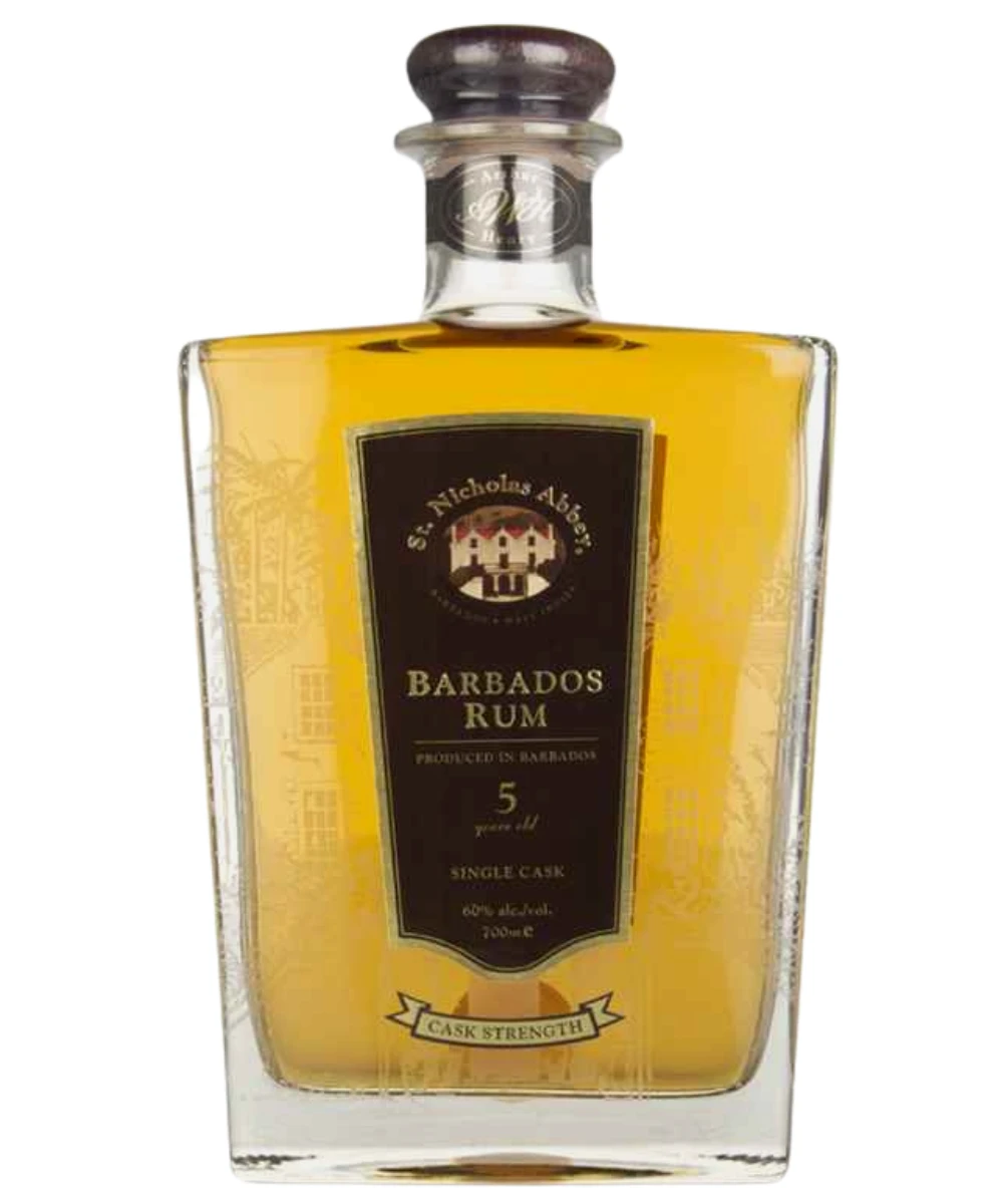 St. Nicholas Abbey Rum 5y Year Old Cask Strength 1 St. Nicholas Abbey Rum 5y Year Old Cask Strength