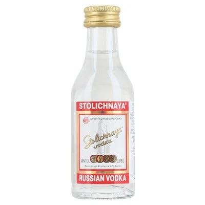 Stolichnaya Vodka Miniatures 1 Stolichnaya Vodka Miniatures