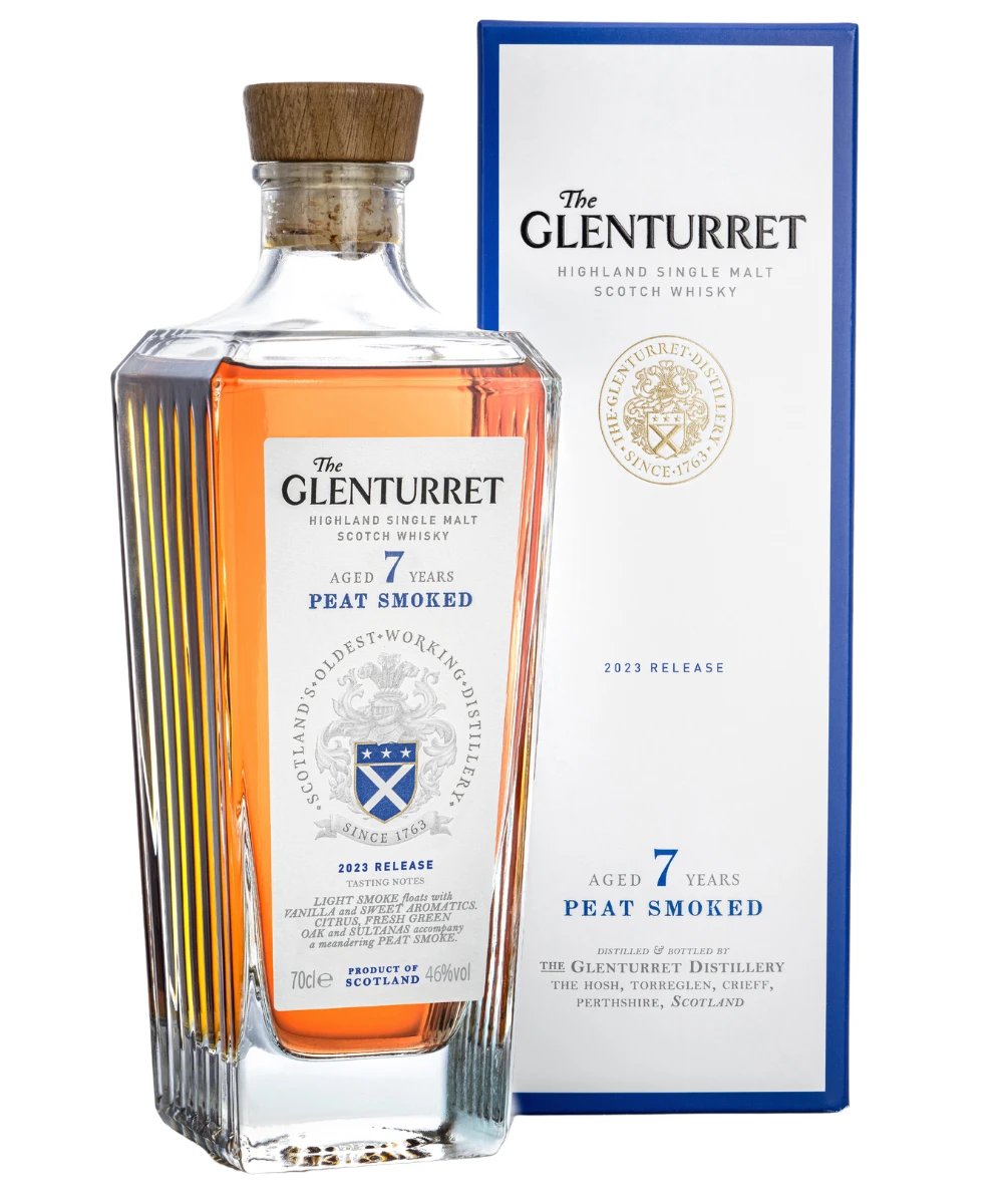 The Glenturret 7yr Peat Smoked 2023 Release 1 The Glenturret 7yr Peat Smoked 2023 Release