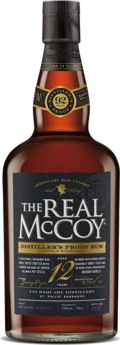 The Real McCoy 12yr Distiller's Proof