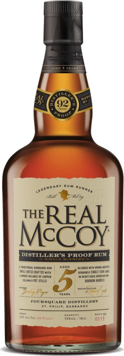 The Real McCoy 5yr Distiller's Proof