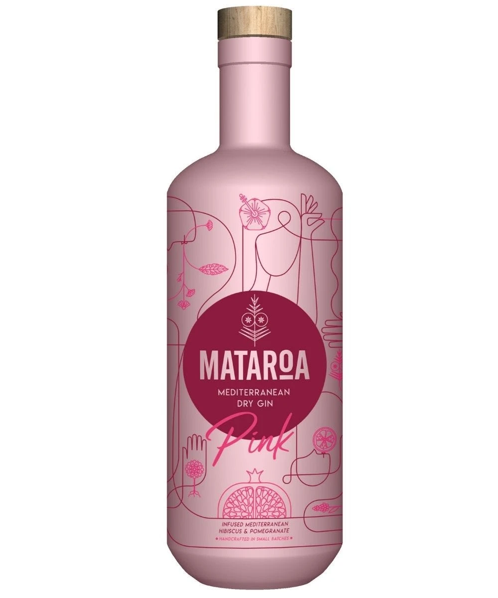 Mataroa Mediterranean Dry Gin Pink 1 Mataroa Mediterranean Dry Gin Pink