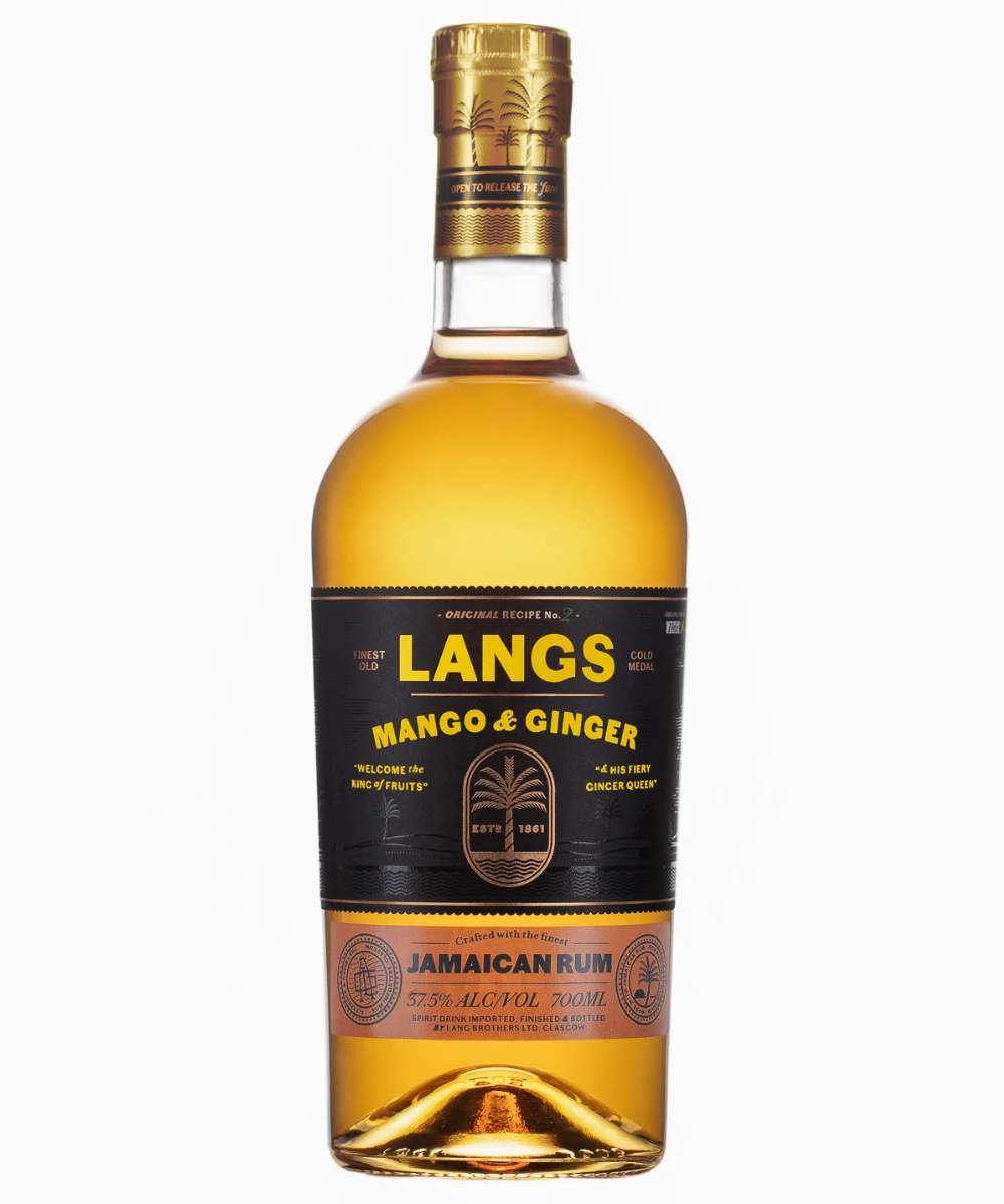 Langs Mango & Ginger Rum 1 Langs Mango & Ginger Rum
