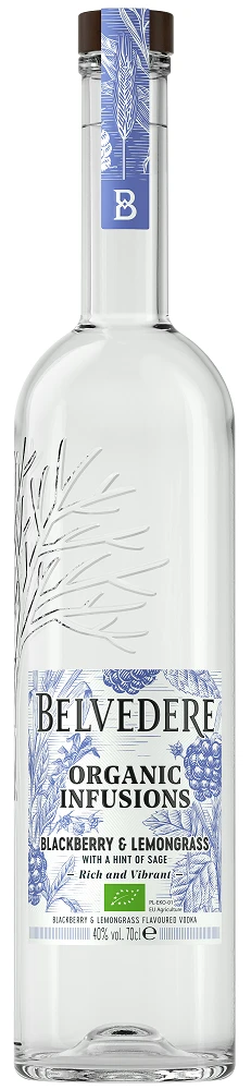 Belvedere Organic Infusions Blackberry & Lemongrass